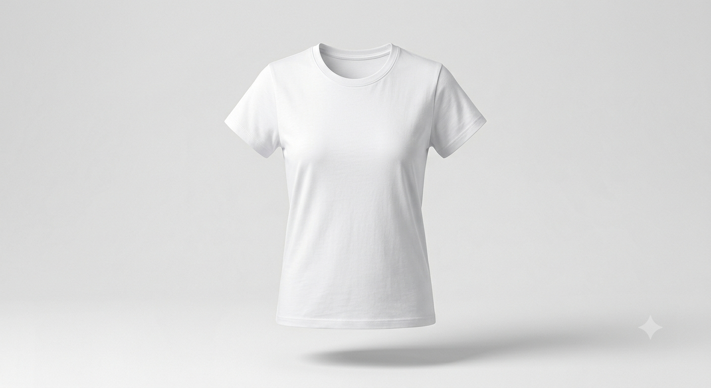 Remera básica blanca